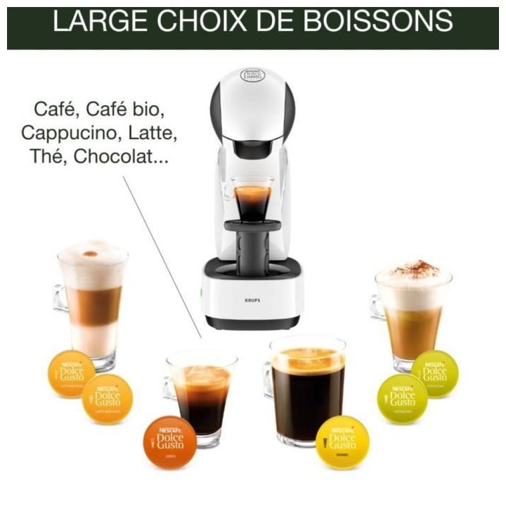 KRUPS NESCAFE DOLCE GUSTO YY3876FD Infinissima Machine a café capsule