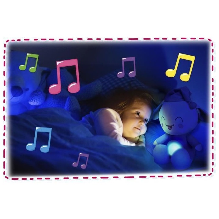 Titounis - Touni Bonne Nuit - Peluche Veilleuse - 1er Âge - Des 6 moi