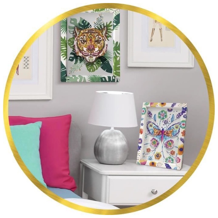 Collection Sequins - Tigre - Activités Manuelles - Des 8 ans - Lansay