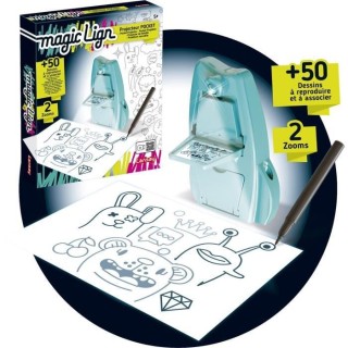 Magic Lign - Projecteur Pocket - Dessins et Coloriages - Des 5 ans - L