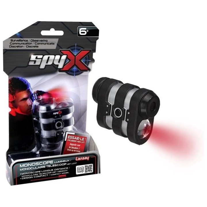 Spy X – Monoscope Lumineux - Jouet & Accessoires d'Espion - Panoplie
