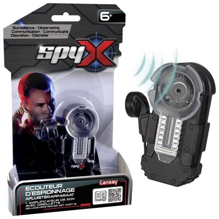 Spy X – Écouteur D'Espionnage - Jouet & Accessoires d'Espion - Pano