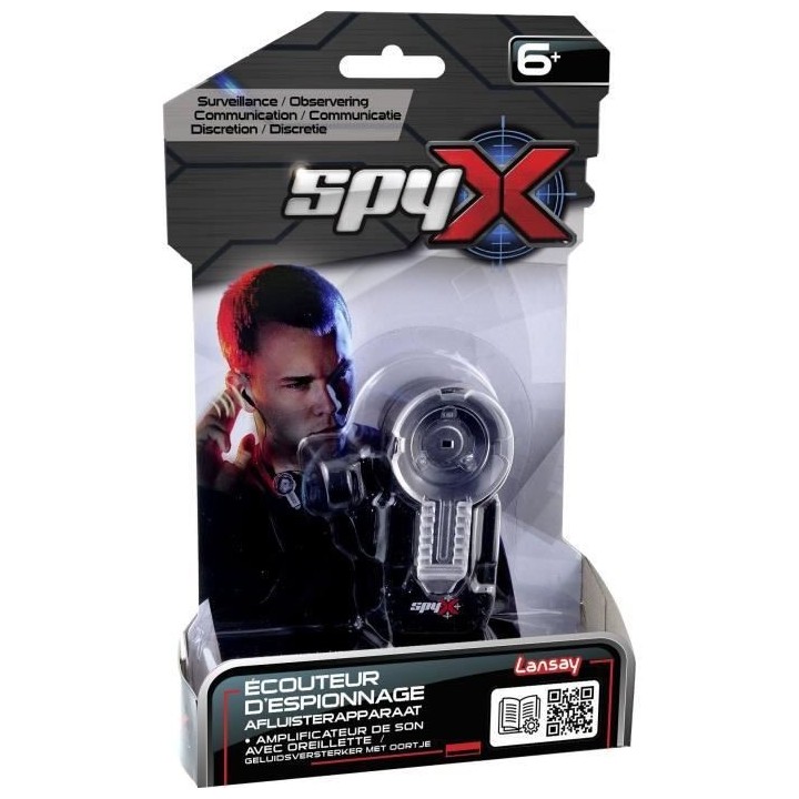 Spy X – Écouteur D'Espionnage - Jouet & Accessoires d'Espion - Pano