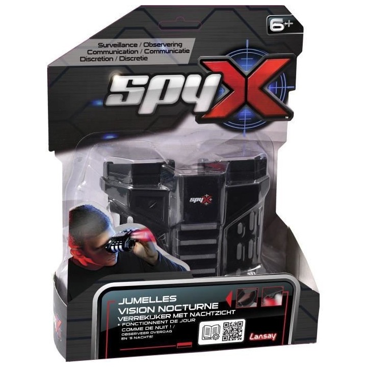 Spy X – Jumelles Vision Nocturne - Jouet & Accessoires d'Espion - Pa