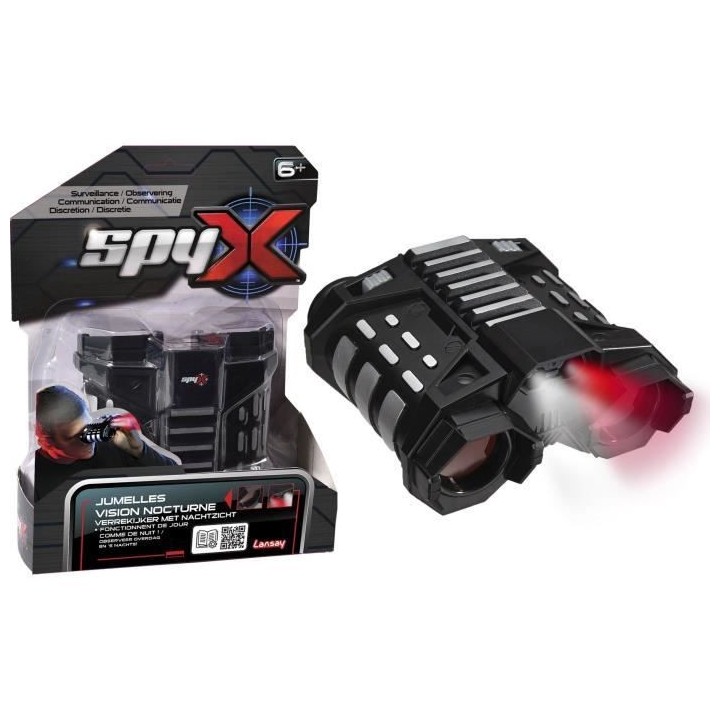 Spy X – Jumelles Vision Nocturne - Jouet & Accessoires d'Espion - Pa