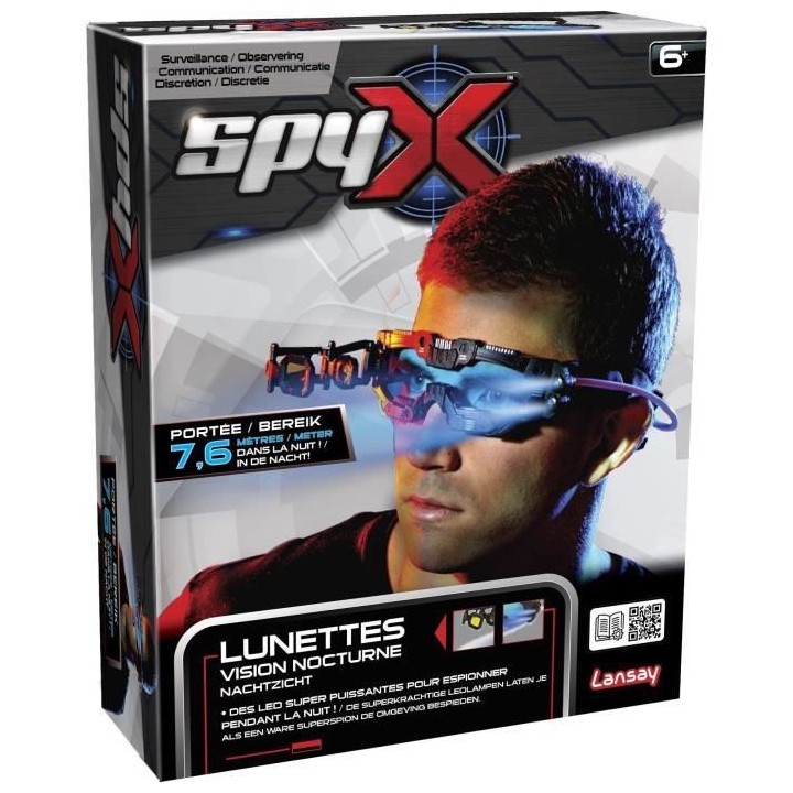 Spy X – Lunettes Vision Nocturne - Jouet & Accessoires d'Espion - Pa