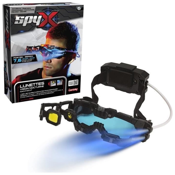 Spy X – Lunettes Vision Nocturne - Jouet & Accessoires d'Espion - Pa