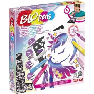 Blopens - Set d'Activités Licornes Paillettees - Dessins et Coloriage