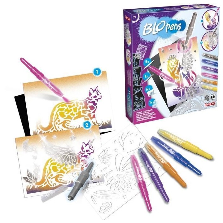 LANSAY - BLOPENS FASHION - Animaux a Customiser - Activités Artistiqu
