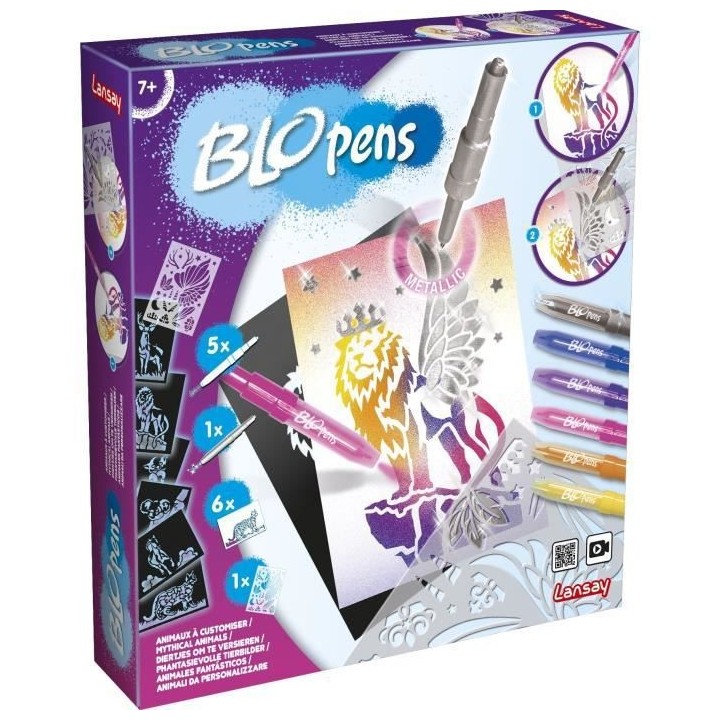 LANSAY - BLOPENS FASHION - Animaux a Customiser - Activités Artistiqu