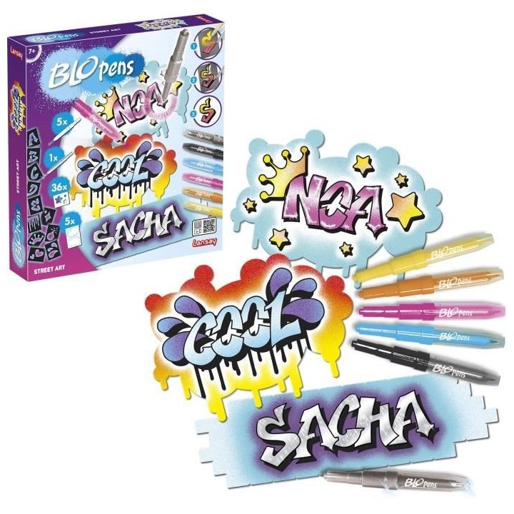 Blopens - Street Art - Dessins et Coloriages - Des 7 ans - Lansay