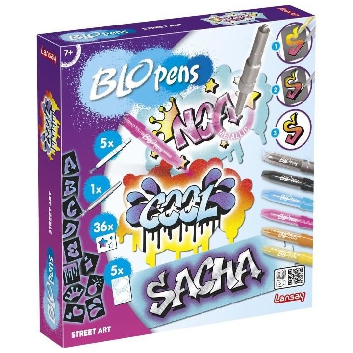 Blopens - Street Art - Dessins et Coloriages - Des 7 ans - Lansay