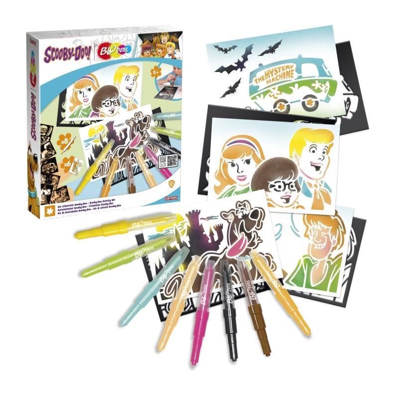 Blopens - Set d'Activités Scooby-Doo - Dessins et Coloriages - Des 5 ans - Lansay