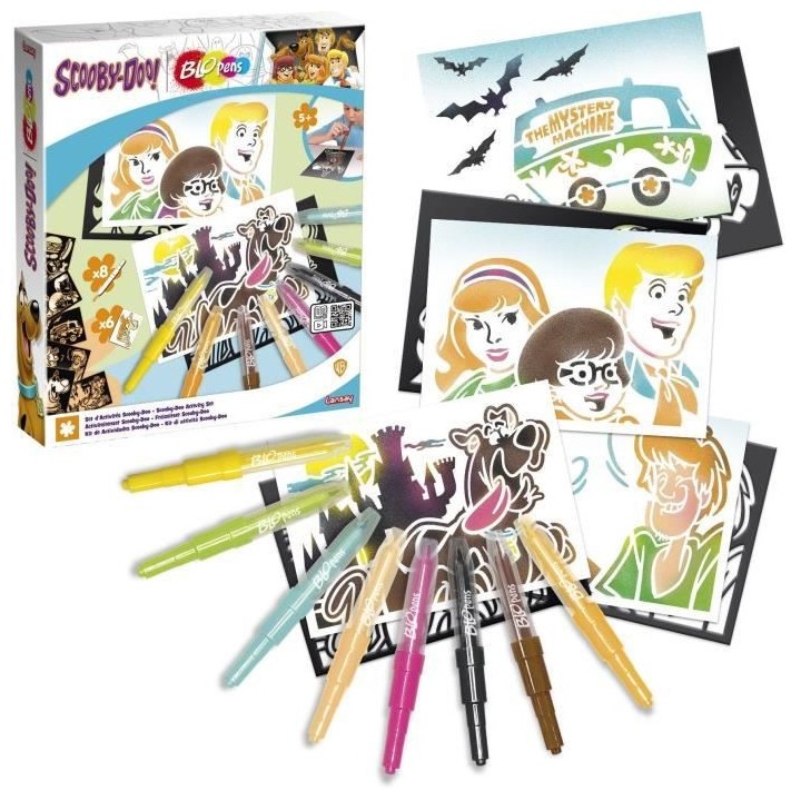 Blopens - Set d'Activités Scooby-Doo - Dessins et Coloriages - Des 5