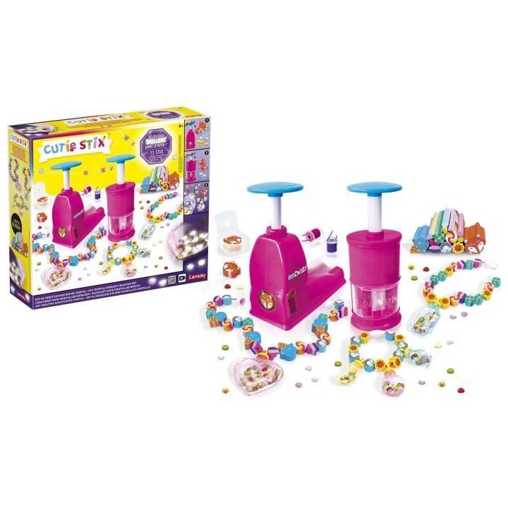 LANSAY - CUTIE STIX - Set de Création Mes Bijoux Cristal - Activités