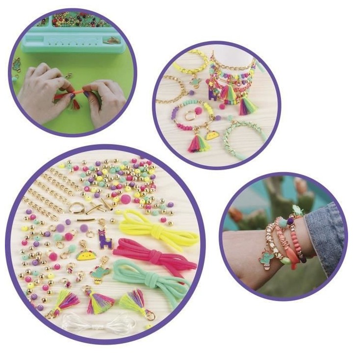 Make It Real - Chaine Et Breloque Fluo - Fabrication de bijoux enfants