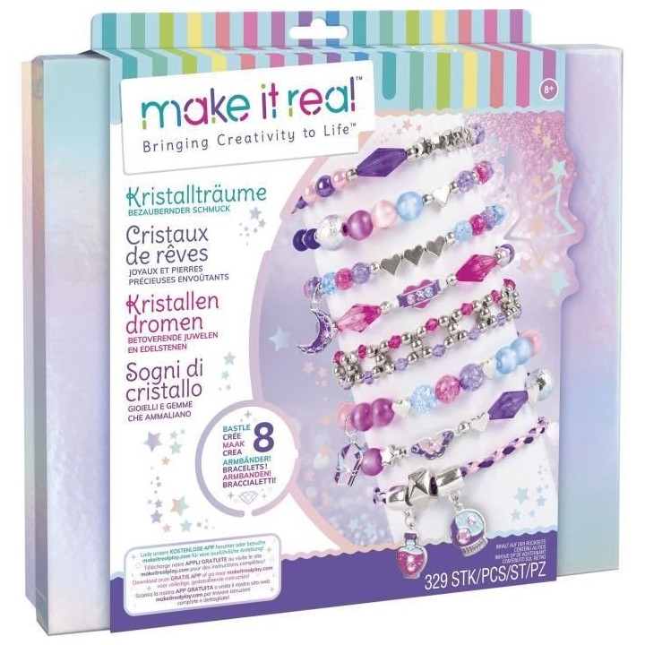 Make It Real - Coffret Bijoux Cristaux De Reve Envoutants - Fabricatio