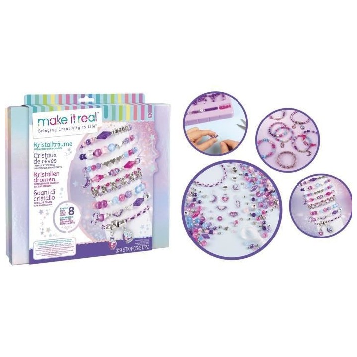 Make It Real - Coffret Bijoux Cristaux De Reve Envoutants - Fabricatio