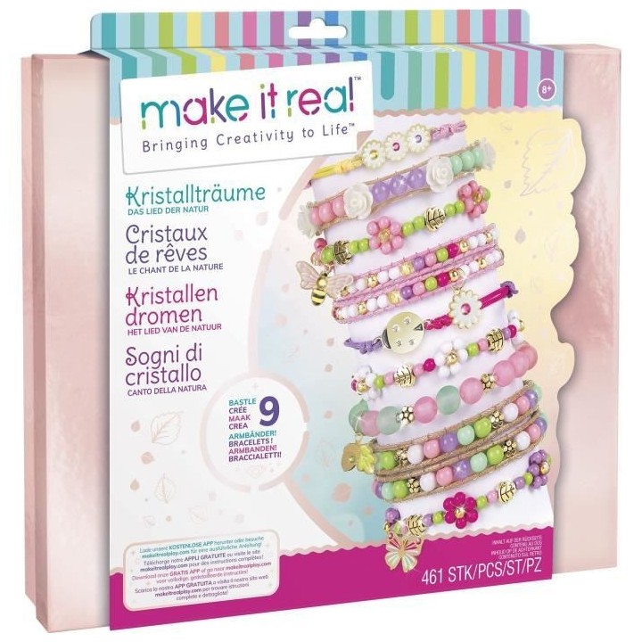 Make It Real - Coffret Bijoux Cristaux De Reve Nature - Fabrication de