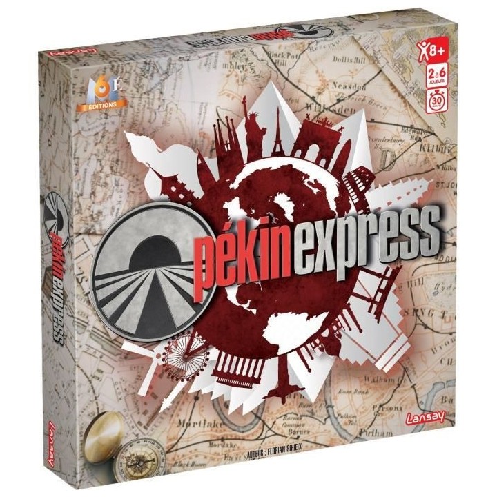 Pékin Express - Jeu de société - Aventure entre Amis ou en Famille