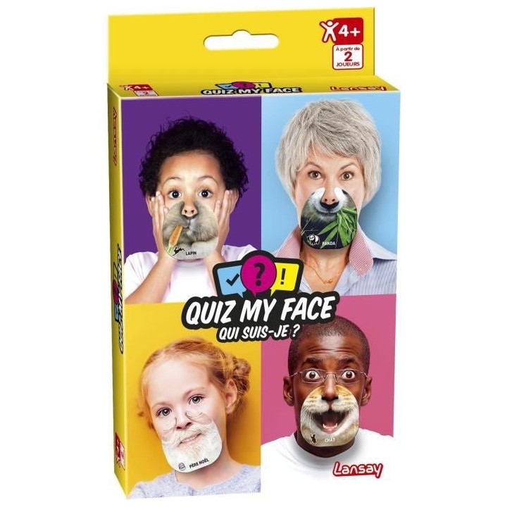 Quiz My Face - Jeu de société - Jeu d'ambiance - Des 4 ans - a parti