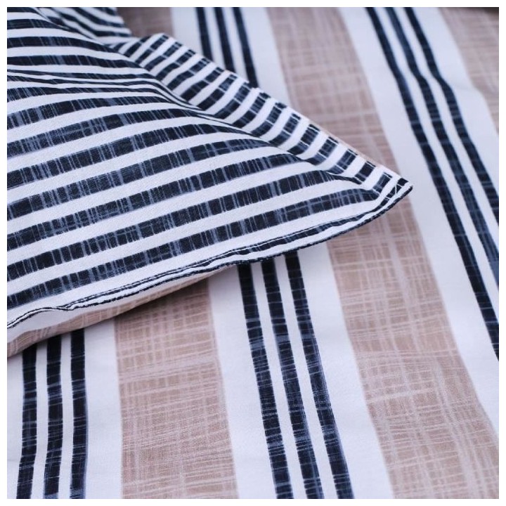 Parure de lit - TODAY Kargo - 220x240 cm - 2 personnes - coton imprim