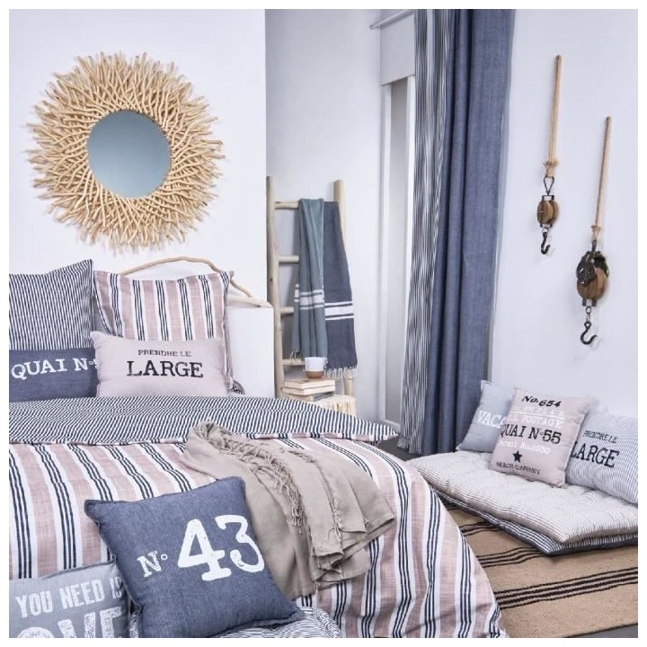 Parure de lit - TODAY Kargo - 220x240 cm - 2 personnes - coton imprim