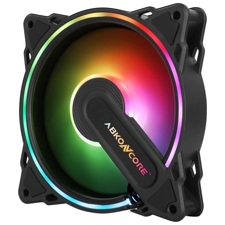 ABKONCORE HR120 (Pack de 3) - Ventilateur 120mm A-RGB pour boitier