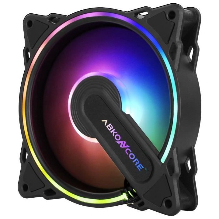 ABKONCORE HR120 (Pack de 3) - Ventilateur 120mm A-RGB pour boitier