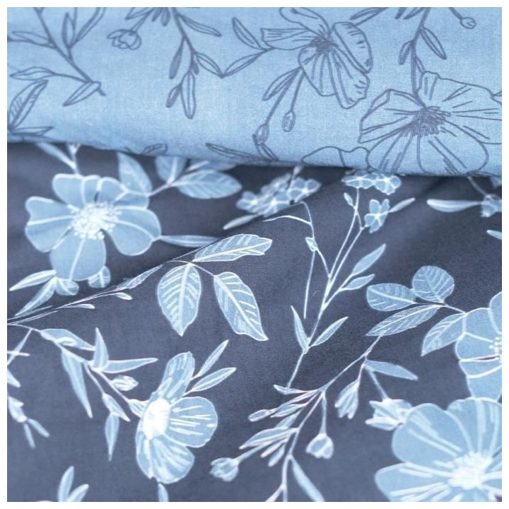 Parure de lit - TODAY Sunshine - 240x260 cm - 2 personnes - coton impr