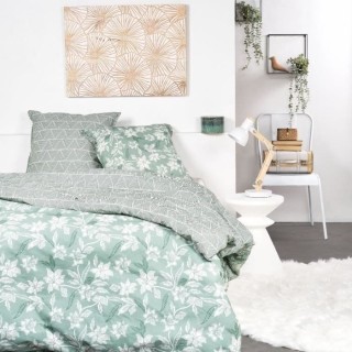 Parure de lit - TODAY Sunshine - 240x260 cm - 2 personnes - coton impr