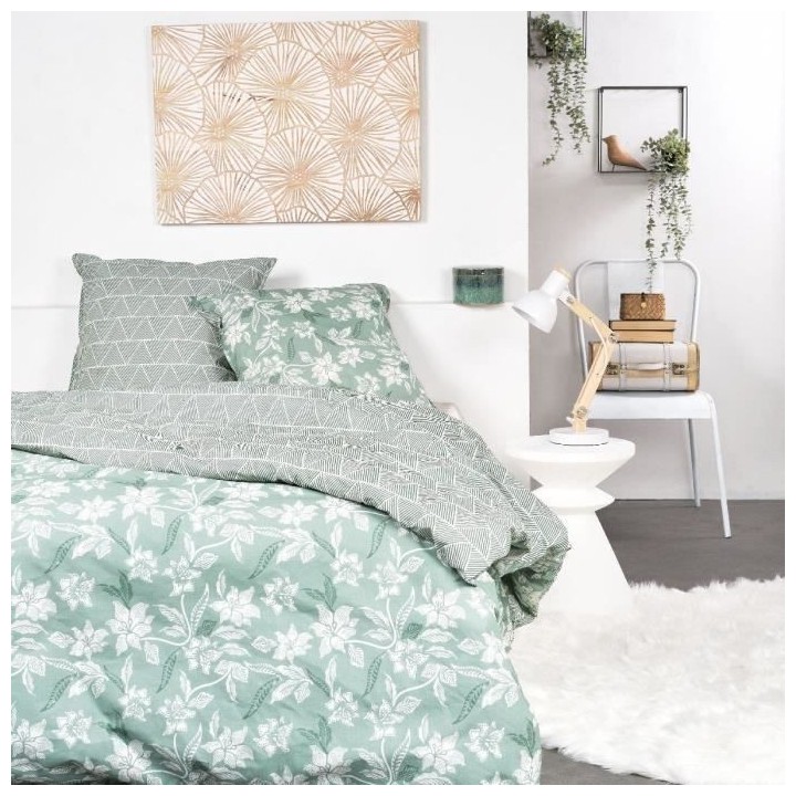 Parure de lit - TODAY Sunshine - 240x260 cm - 2 personnes - coton impr