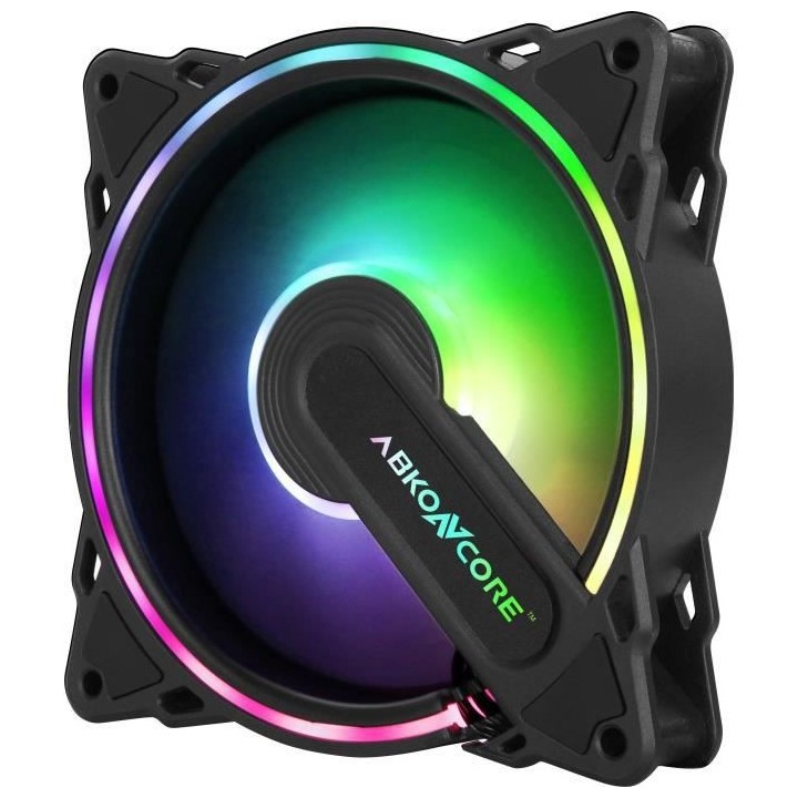 ABKONCORE HR120 (Pack de 3) - Ventilateur 120mm A-RGB pour boitier