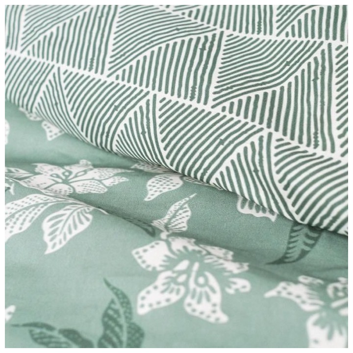 Parure de lit - TODAY Sunshine - 240x260 cm - 2 personnes - coton impr