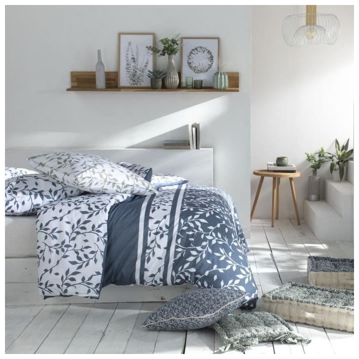 Parure de lit - TODAY Flower garden - 220x240 cm - 2 personnes - coton