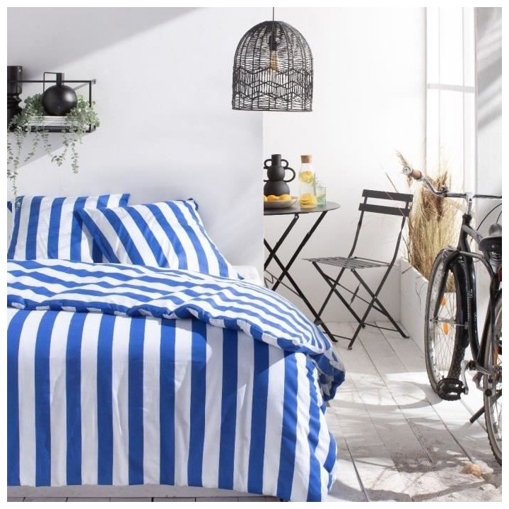 Parure de lit - TODAY Summer Stripes - 240x220 cm - 2 personnes - coto