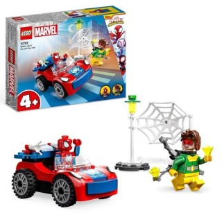 LEGO Marvel 10789 La Voiture de Spider-Man et Docteur Octopus, Jouet a