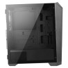 ABKONCORE BOITIER PC H300G Sync - Moyen Tour - rétro éclairage RGB - Noir - Verre trempé - Format ATX (ABKO-H-300G-SYNC)