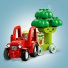 LEGO DUPLO My First 10982 Le Tracteur des Fruits et Légumes, Jouet a Empiler et a Trier