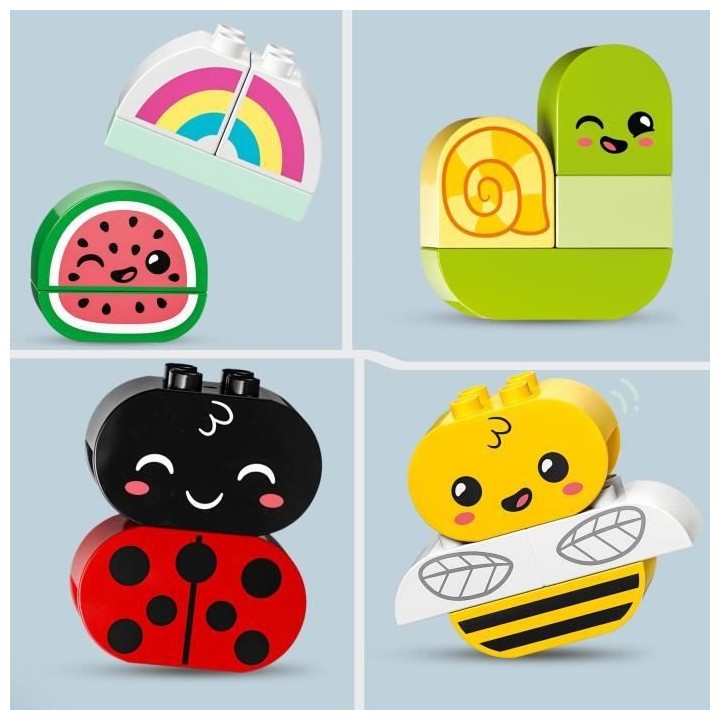 LEGO DUPLO My First 10984 Le Jardin Bio, Jouets Éducatif a Empiler po