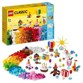LEGO Classic 11029 Boîte de Fete Créative, avec 12 Mini Jouets en Br