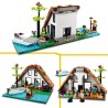 LEGO Creator 3-en-1 31139 La Maison Accueillante, Maquette avec 3 Maisons Différentes, et Figurines