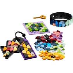 LEGO DOTS 41808 Ensemble d'Accessoires Poudlard, Kit de Création de Bijoux sur Harry Potter