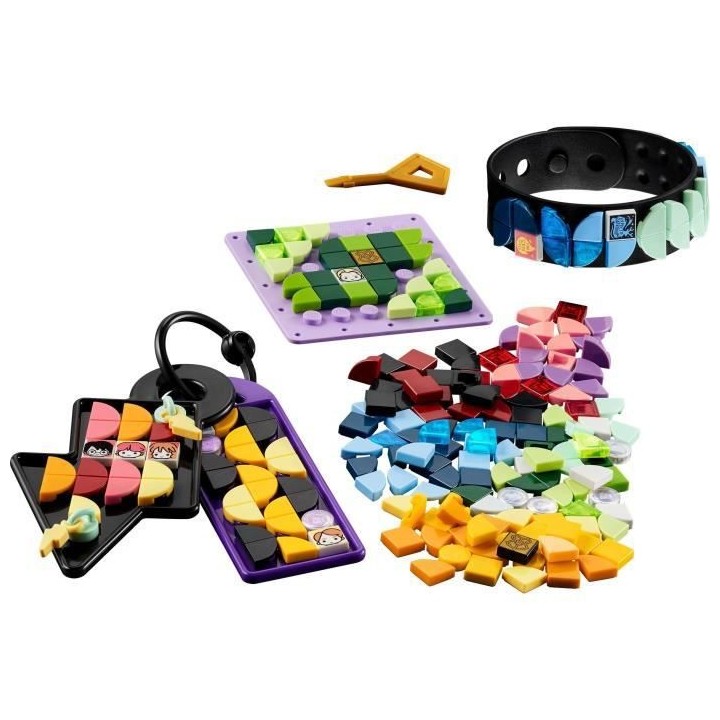 LEGO DOTS 41808 Ensemble d'Accessoires Poudlard, Kit de Création de B