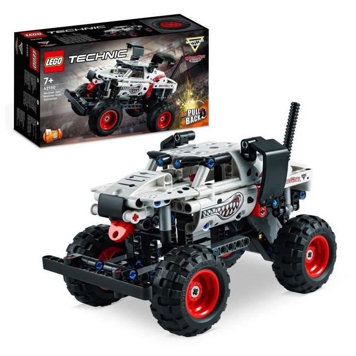 LEGO Technic 42150 Monster Jam Monster Mutt Dalmatien, 2-en1, Monster