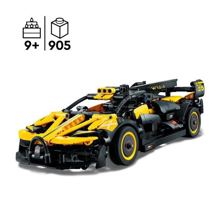 LEGO Technic 42151 Le Bolide Bugatti, Jouet de Voiture, de Course, Maq
