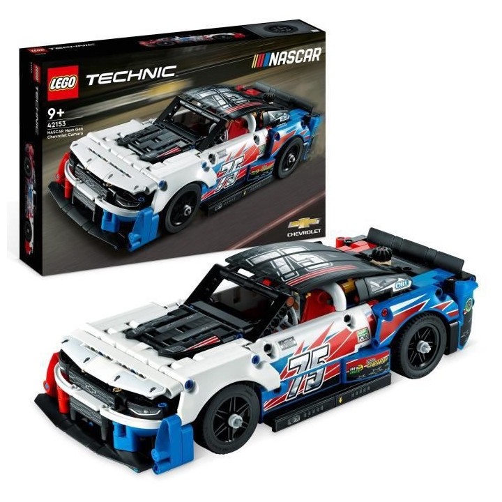 LEGO Technic 42153 Chevrolet Camaro ZL1 NASCAR Next Gen, Maquette de V