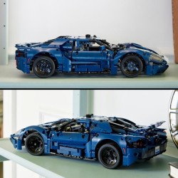 LEGO Technic 42154 Ford GT 2022, Maquette de Voiture pour Adultes, Échelle 1:12, Niveau Avancé