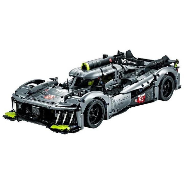 LEGO Technic 42156 PEUGEOT 9X8 24H Le Mans Hybrid Hypercar, Maquette d