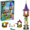 LEGO 43187 Disney Princess La tour de Raiponce - Ensemble de Jeu de la Tour du Château avec 2 mini poupées du dessin animé